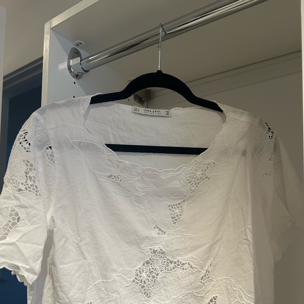 Zara cropped top
